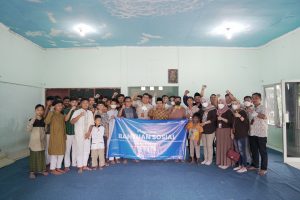 Kunjungan dari PT Indocipta Sukses Makmur ke Panti Asuhan Harapan Mulia, Mersi, Rabu (23/3).