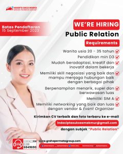 Open Recruitment-Public Relation